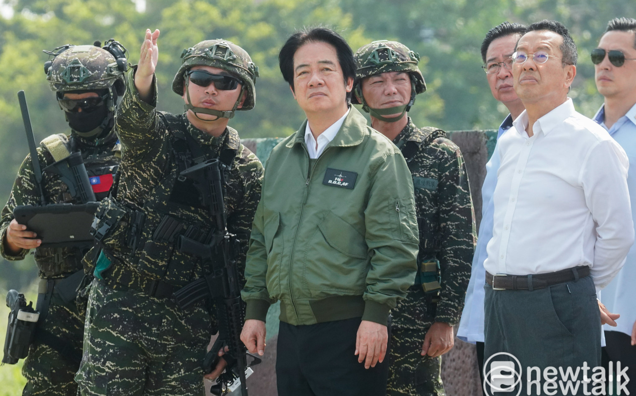 顧立雄赴衛戍指揮部視導漢光42號演習  強調強化指管韌性