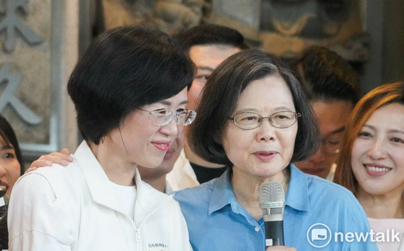 選戰倒數100天！蔡英文親掌蘇巧慧兵符 預言「新北首位女市長」