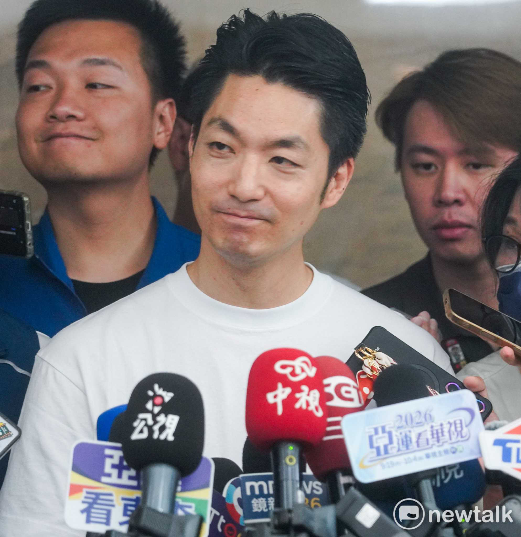 蔣萬安強調，他當市長堅決反對毒品除罪化。 圖：張良一/攝 