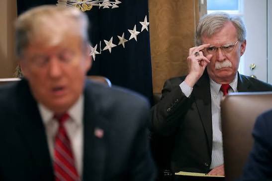  美國總統川普第一任期時的國家安全顧問約翰．波頓（John Bolton）。 圖：翻攝自 X 