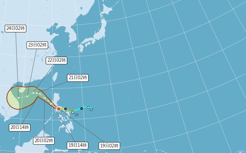 東北季風與颱風外圍環流夾擊 迎風面北東嚴防大雨