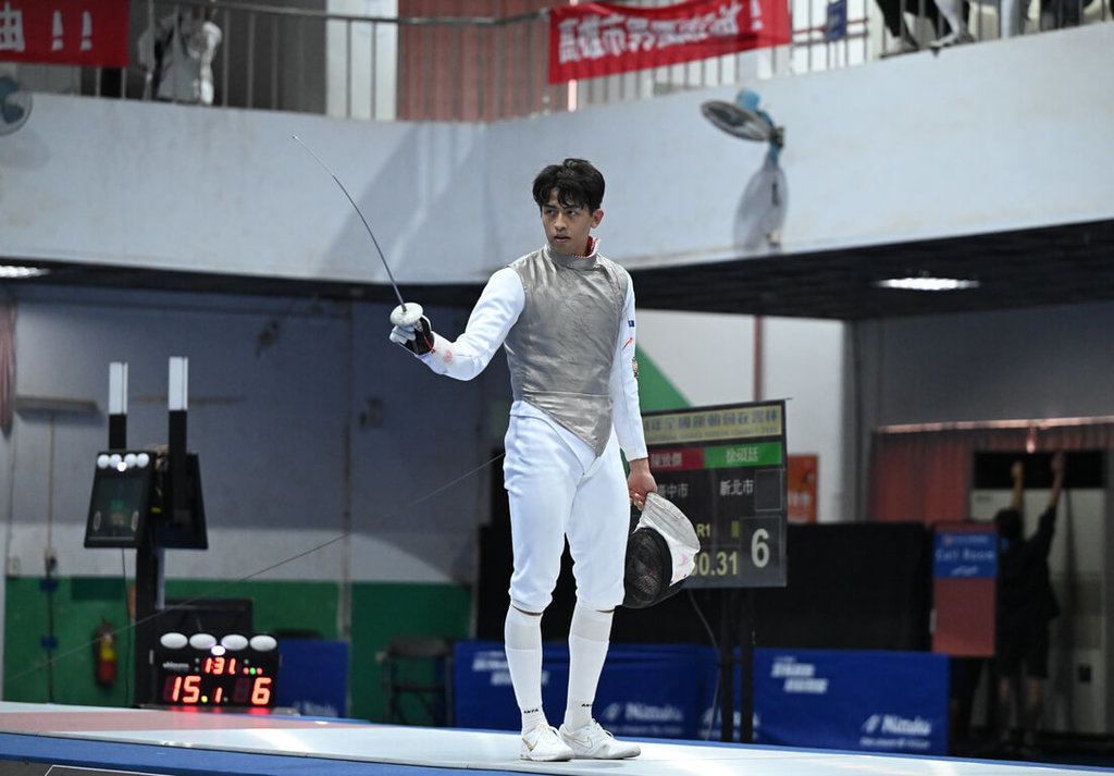 陳致傑全運會鈍劍2連霸 拚名古屋亞運頒獎台