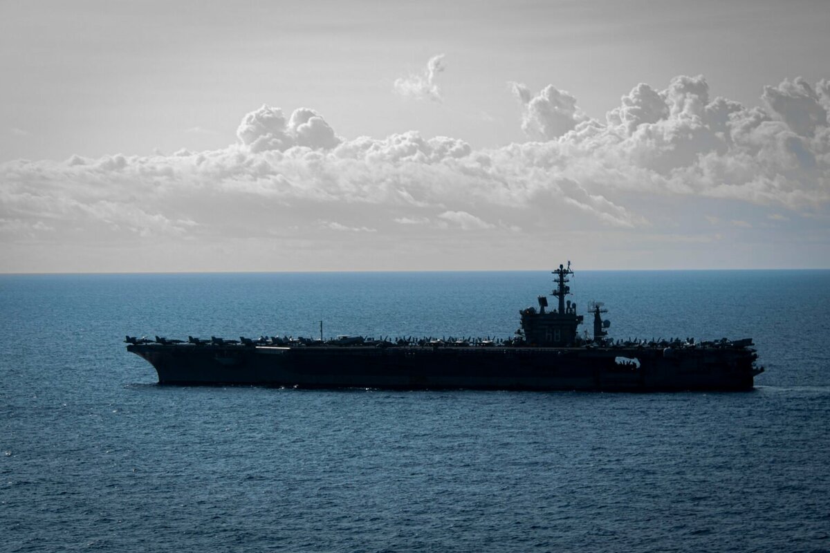 尼米茲號（USS Nimitz，CVN-68）航空母艦。 圖：翻攝US NAVY 