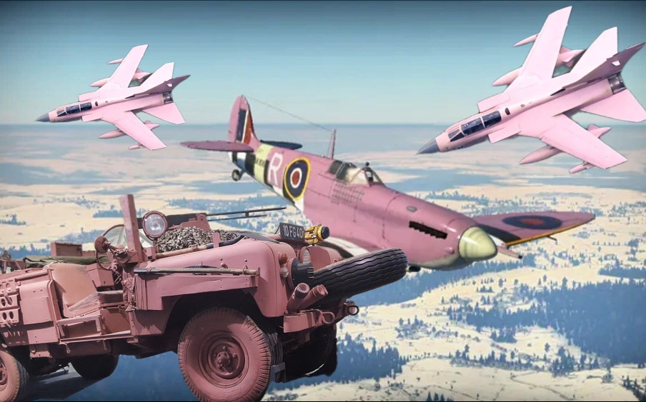 粉色戰機太顯眼 格格不入？ 其實偽裝能力在「這裡」超強 可完美融合 