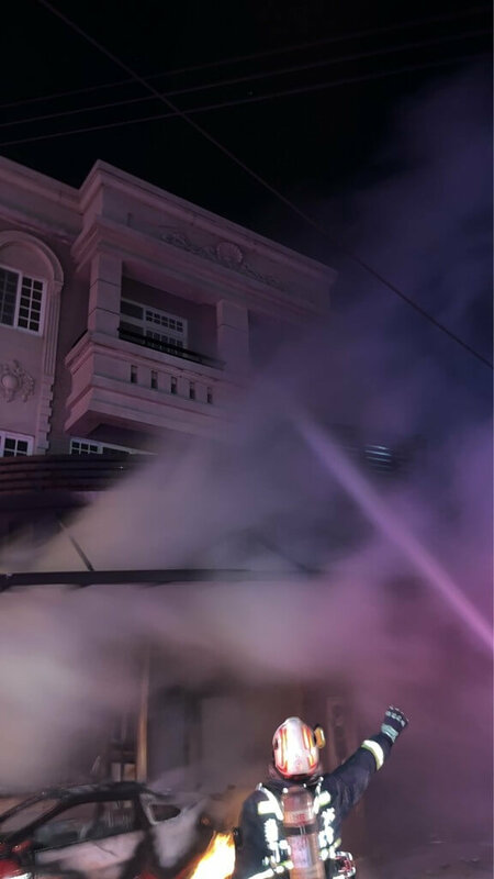 台中沙鹿民宅火警 6人受困獲救共9人就醫