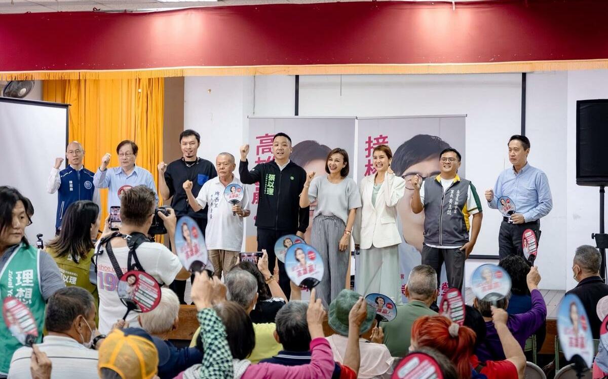 邱議瑩攜手張以理與左營青年對談 安養政策讓人「可以安心生」!