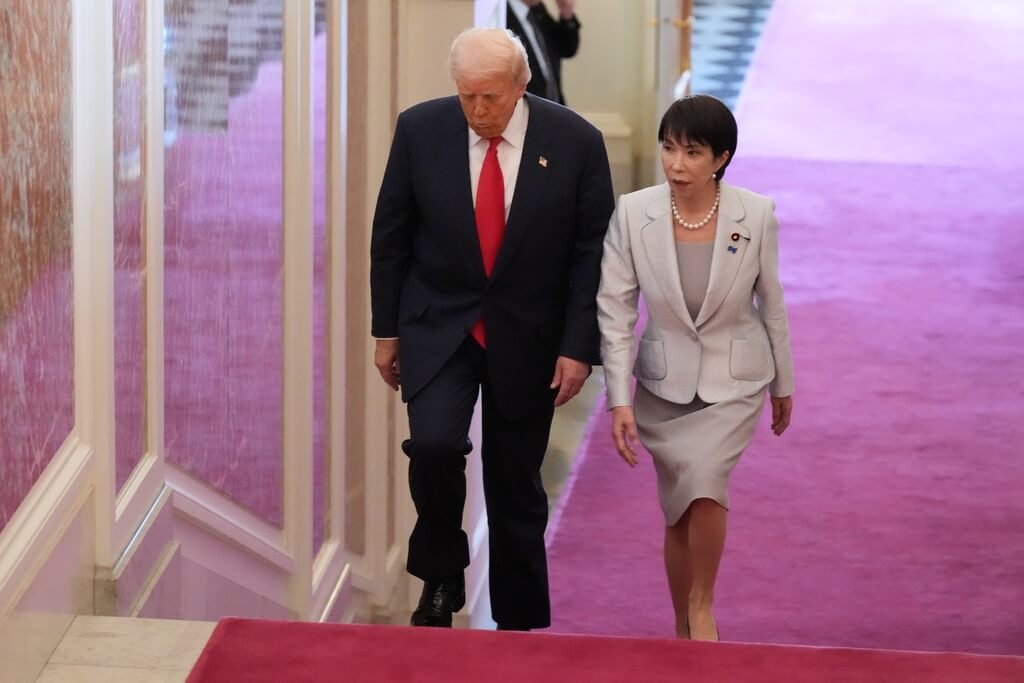 日美領袖會談　高市與川普擬簽稀土共同文件