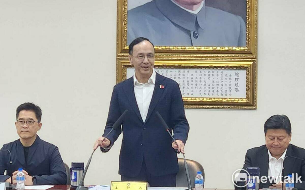 接棒前喊話 朱立倫勉鄭麗文：當主席要「任謗」　