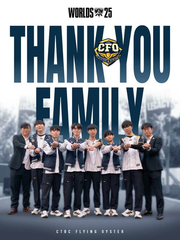 CFO世界賽無緣4強　創隊元老Rest盼原班人馬再戰