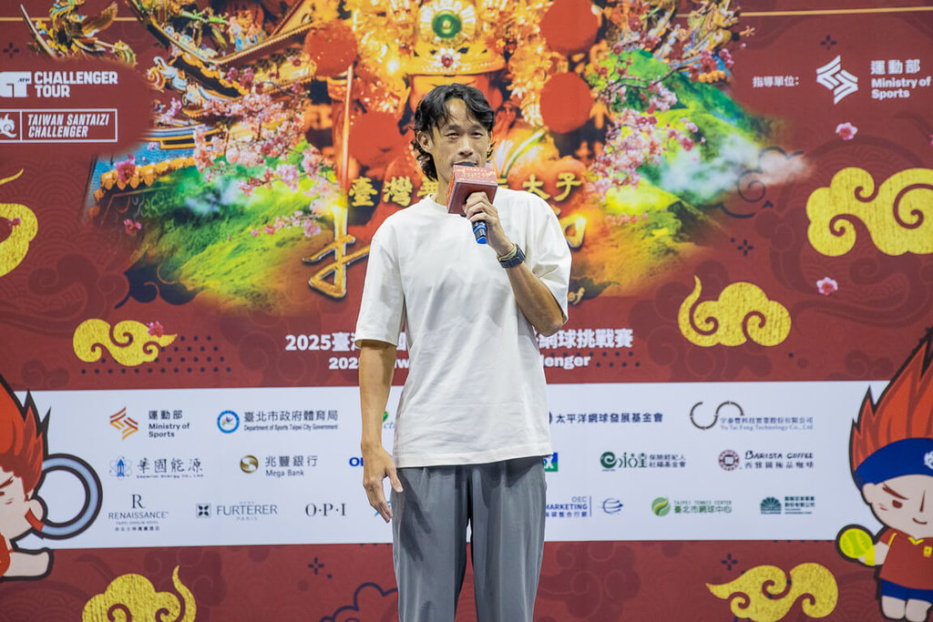 新手爸爸莊吉生拚台灣ATP職業賽　笑稱意義非凡