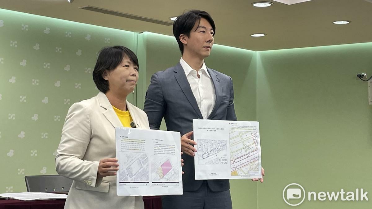  吳崢（右）說，若用欺騙手段影響初選，有黨紀能夠懲處。 圖：高逸帆／攝 