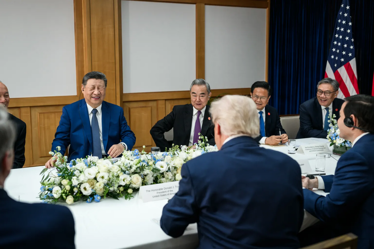  白宮近日釋出川習會期間所拍攝的相關照片。 圖：取自 白宮 官方網站 