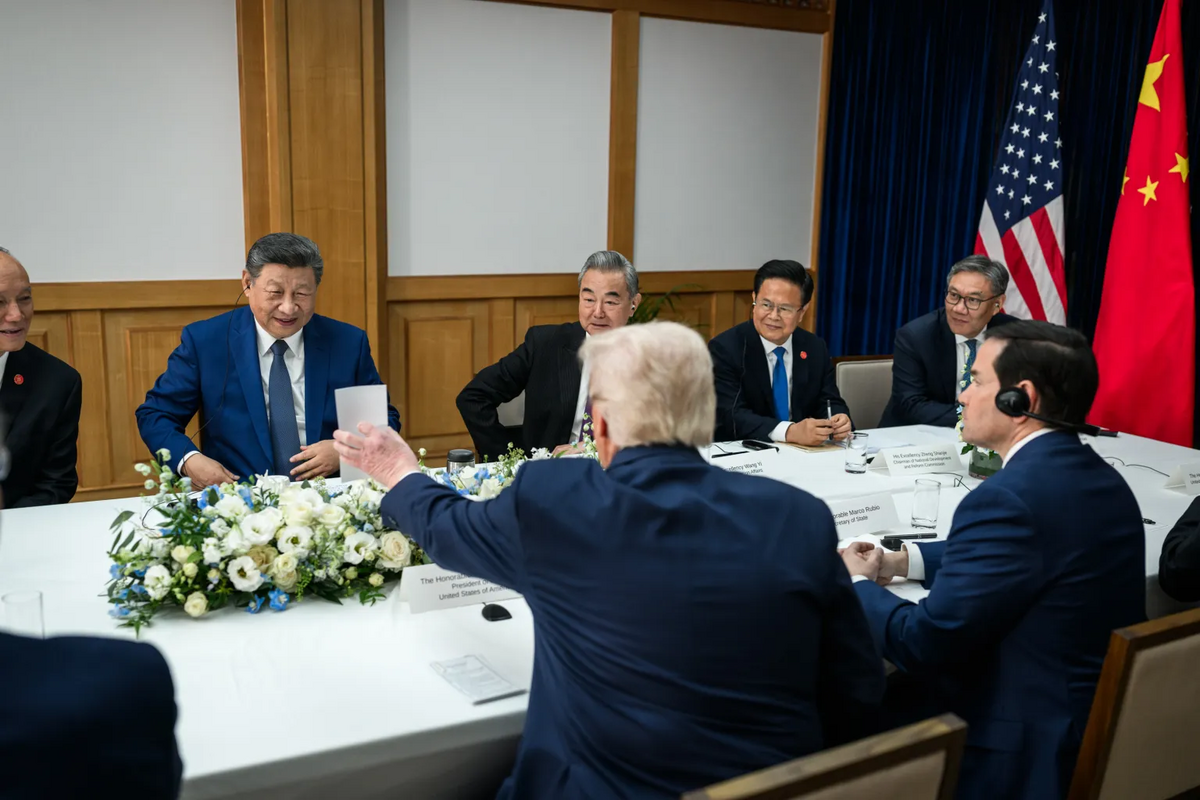  白宮近日釋出川習會期間所拍攝的相關照片。 圖：取自 白宮 官方網站 