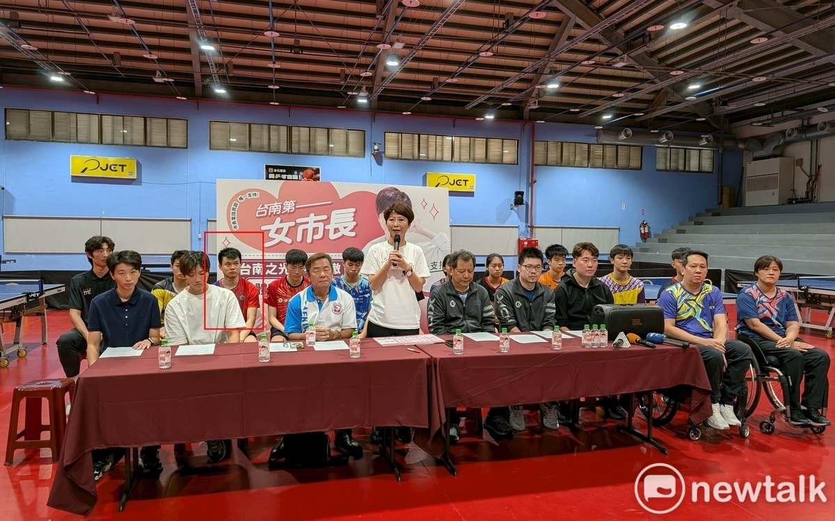 台南桌球男雙倫敦奪冠   陳亭妃:培養選手不只看今天成績更要保障未來