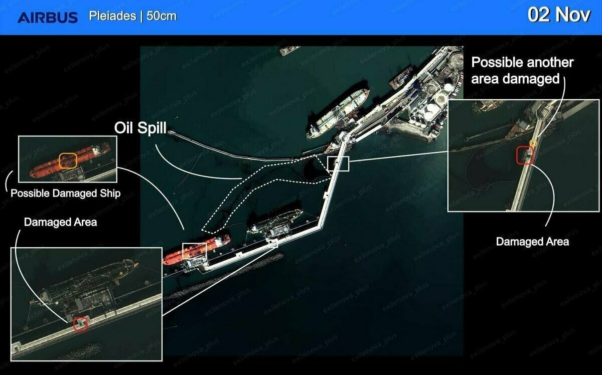 (影) 烏無人機敵後突襲!影子艦隊船隻爆炸 港口與俄占區能源區連環受創