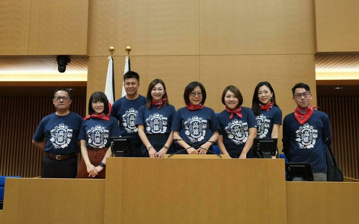 康裕成率團訪橫濱市議會　高雄T搭領巾展現台日姊妹情