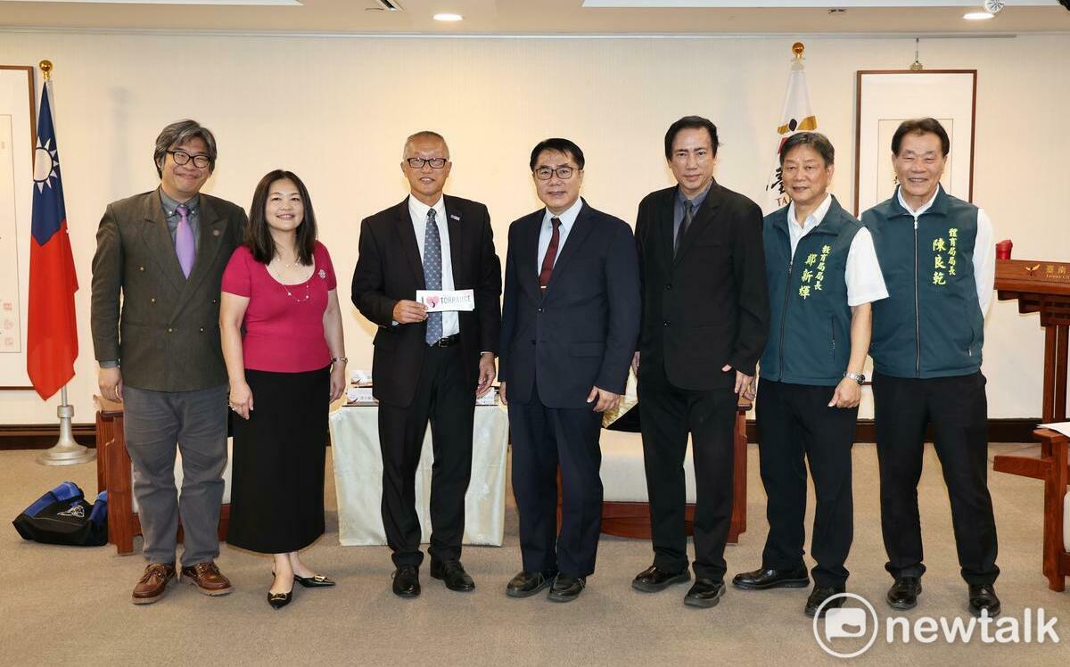 友誼市托倫斯市長陳光豪再度來訪  邀台南組隊赴美參加國際少棒友誼賽