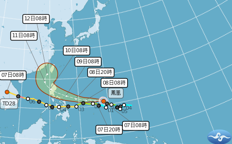 雙颱共舞！海鷗減弱「鳳凰颱風直撲台灣」 專家揭最強風雨時間