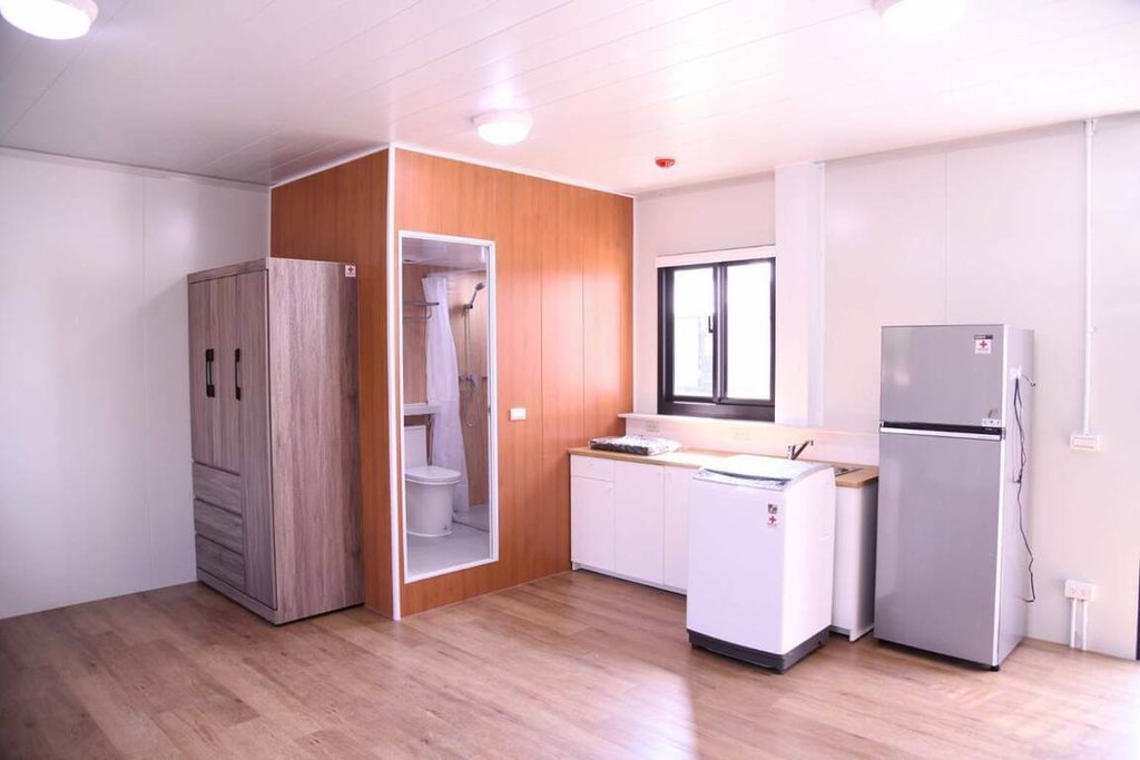 花蓮強震中繼組合屋落成 預計12月開放入住