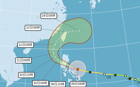 鳳凰颱風明起靠近「雨炸3天」！共伴效應劇烈2區慎防致災降雨