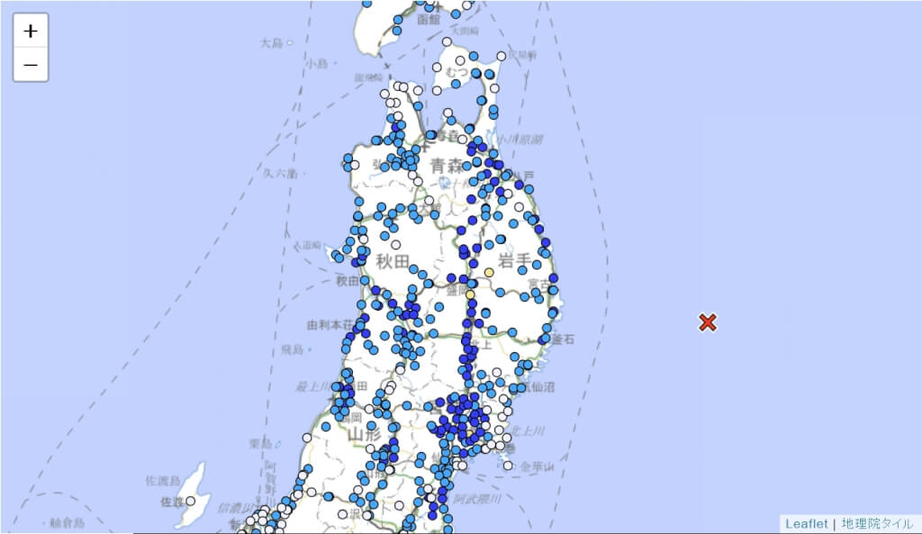 日本規模6.7地震  岩手縣發布海嘯注意報