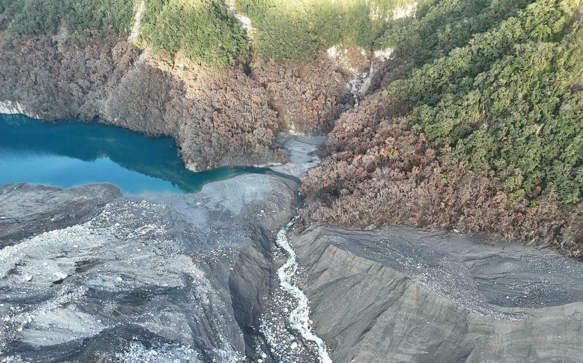 馬太鞍溪堰塞湖發布黃色警戒！專家模擬最大洪峰流量  