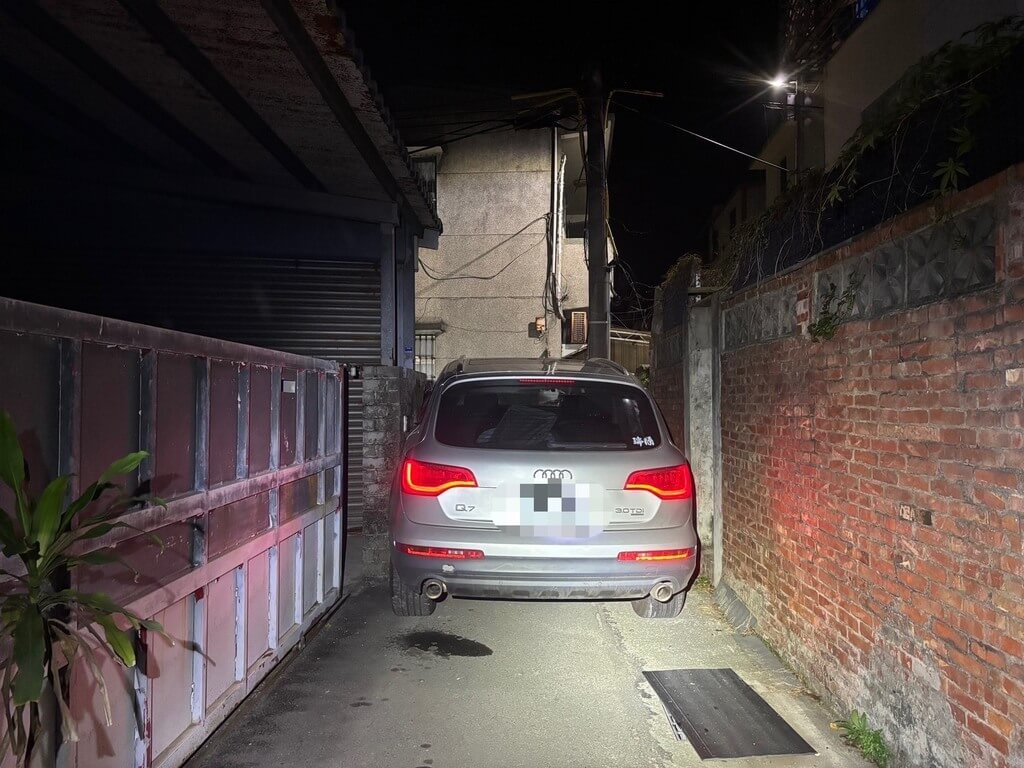 男子持毒駕車卡窄巷跳車逃逸 苗栗警鎖定犯嫌