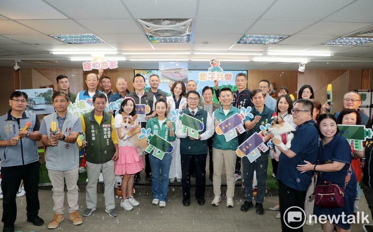 虎頭埤水與綠萌寶戲水節11/16熱鬧登場 黃偉哲歡迎帶毛小孩來放鬆