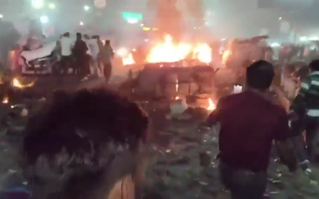 (影) 印度首都地鐵站汽車爆炸! 慘釀10死30傷 現場驚見實彈 警方:不排除恐攻