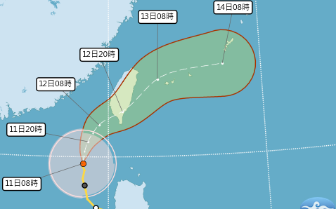 鳳凰颱風神似「百年冬颱南瑪都」!鄭明典:當年花蓮雨量飆1090毫米