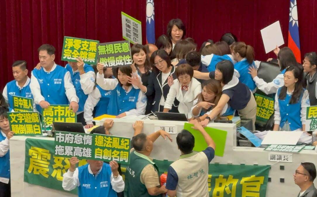 審總預算提前離席引爆藍綠衝突   陳其邁：尊重議會及議長裁示