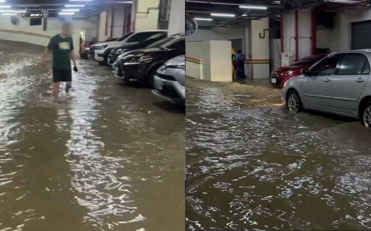 蘇澳煙波大飯店停車場車輛積水!住客怨想開車走被阻 在地人老實建議