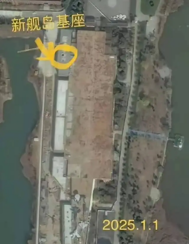 多個軍事觀察帳號近日在 X 爆料指出，中國已開工建造第四艘航空母艦，暫定名為「004型」，而且規模將超越美國現役最大航母「傑拉爾德．R．福特」號。 圖:翻攝自X帳號@KELMAND1