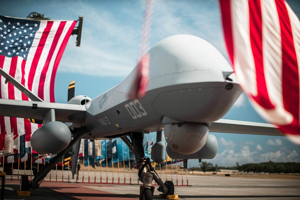  美國海軍陸戰隊第一無人機中隊（VMU-1）使用MQ-9A「死神」（Personification of Death）無人機。（示意圖） 圖：翻攝US Marine Corps 