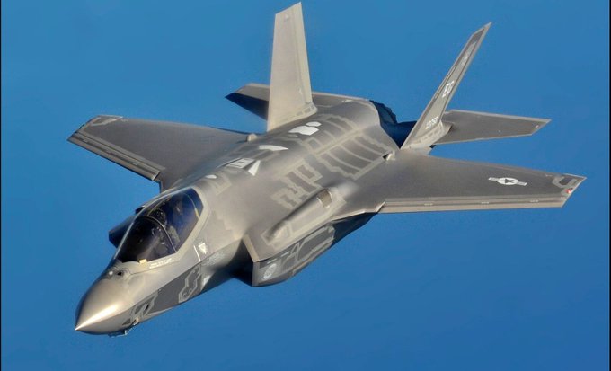 美軍F-35 戰機。 圖：翻攝自 @Osint613 X 帳號 