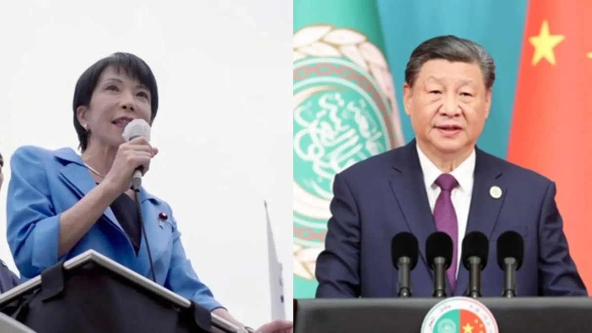 若高市早苗持續刺激中國，可能導致貿易中斷。 圖：翻攝高市早苗IG、中國共產黨新聞網 