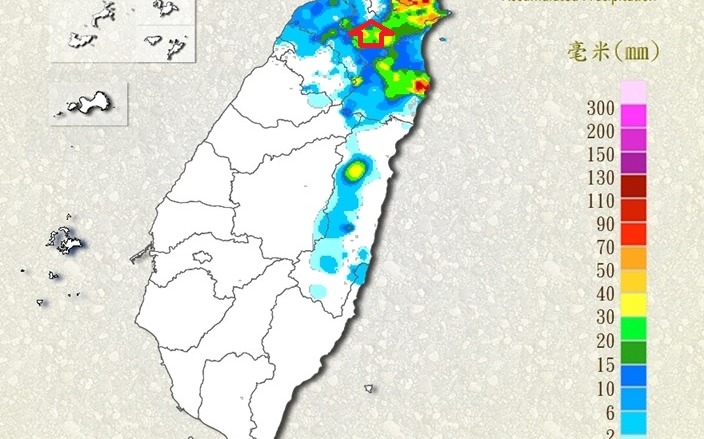 台北又出現「不下雨的洞」！北台灣大降溫陰雨綿綿　鄭明典點出這地最不會下雨