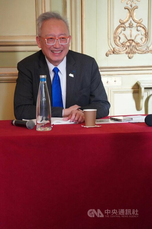 吳志中現身巴黎演說：台灣藉3大支柱應對中國威脅