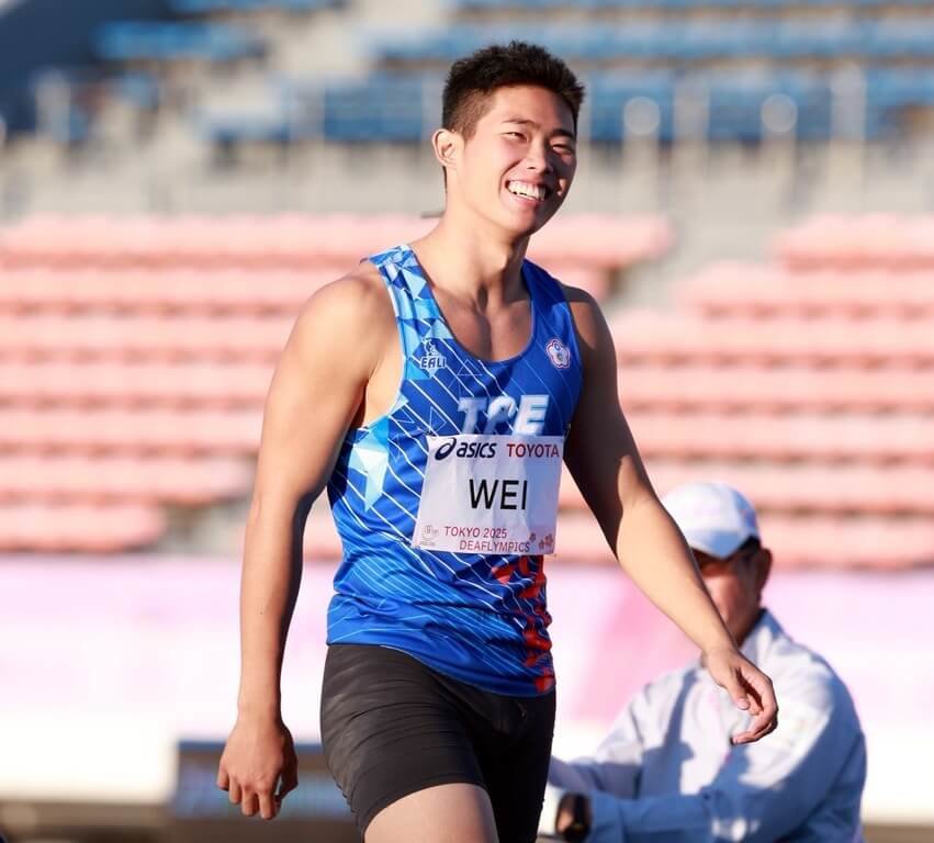 18歲危宇澤十項全能奪銀　東京聽奧台灣首面獎牌