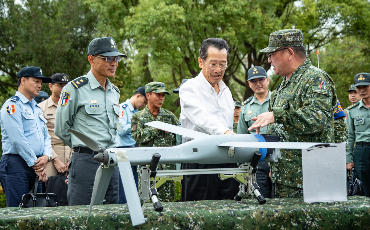 顧立雄:ALTIUS-600M接裝象徵國軍無人載具作戰能量邁出重要一步