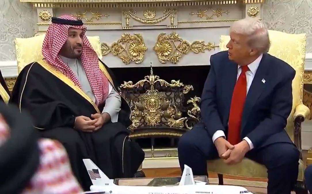 (影) 沙烏地可幫美解決「四大死穴」！ 薩勒曼投資1兆美元 川普熱情款待