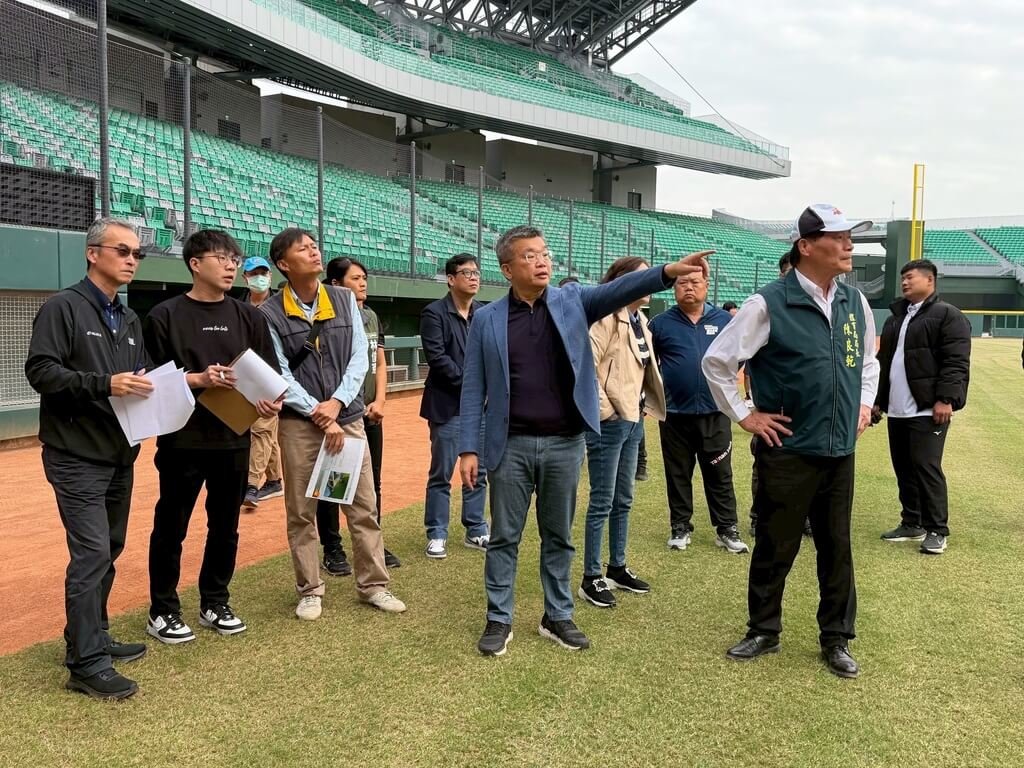 台南亞太球場改善進度快　獅隊開幕戰有望如期開打