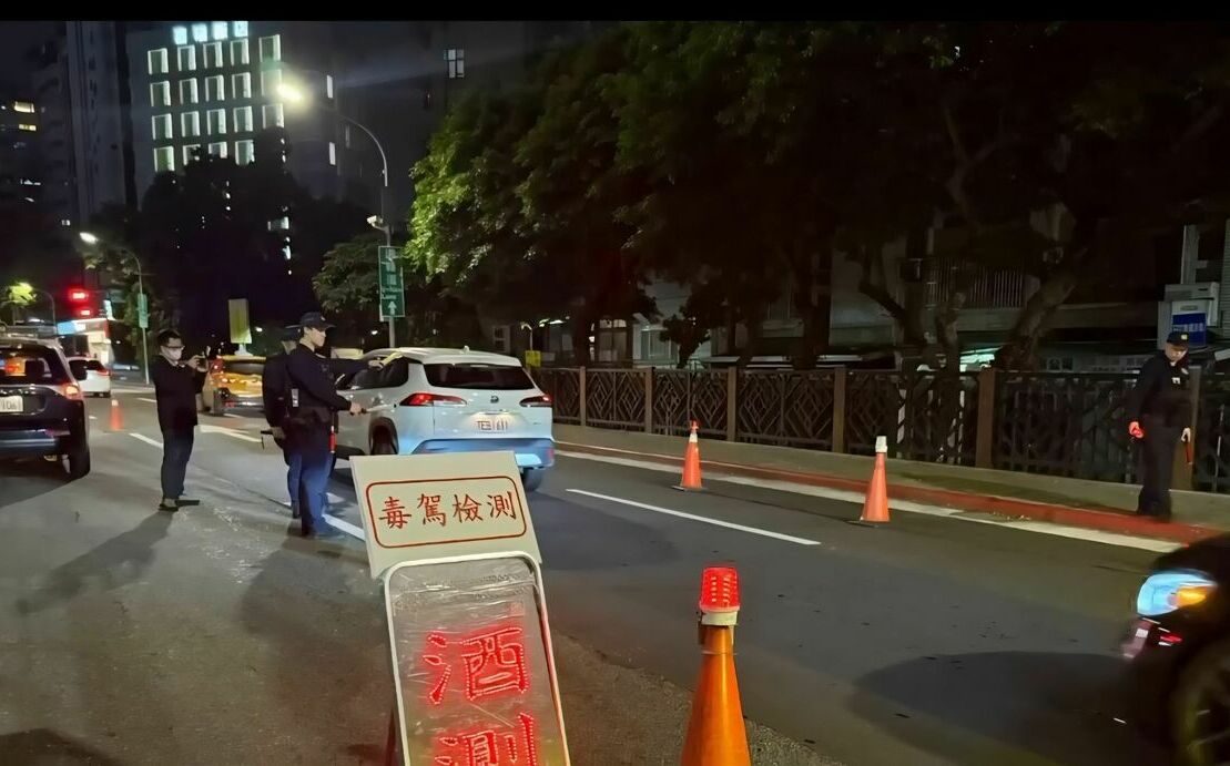 毒駕執法新制首日　北市警查緝3毒駕唾液快篩呈安非他命陽性反應