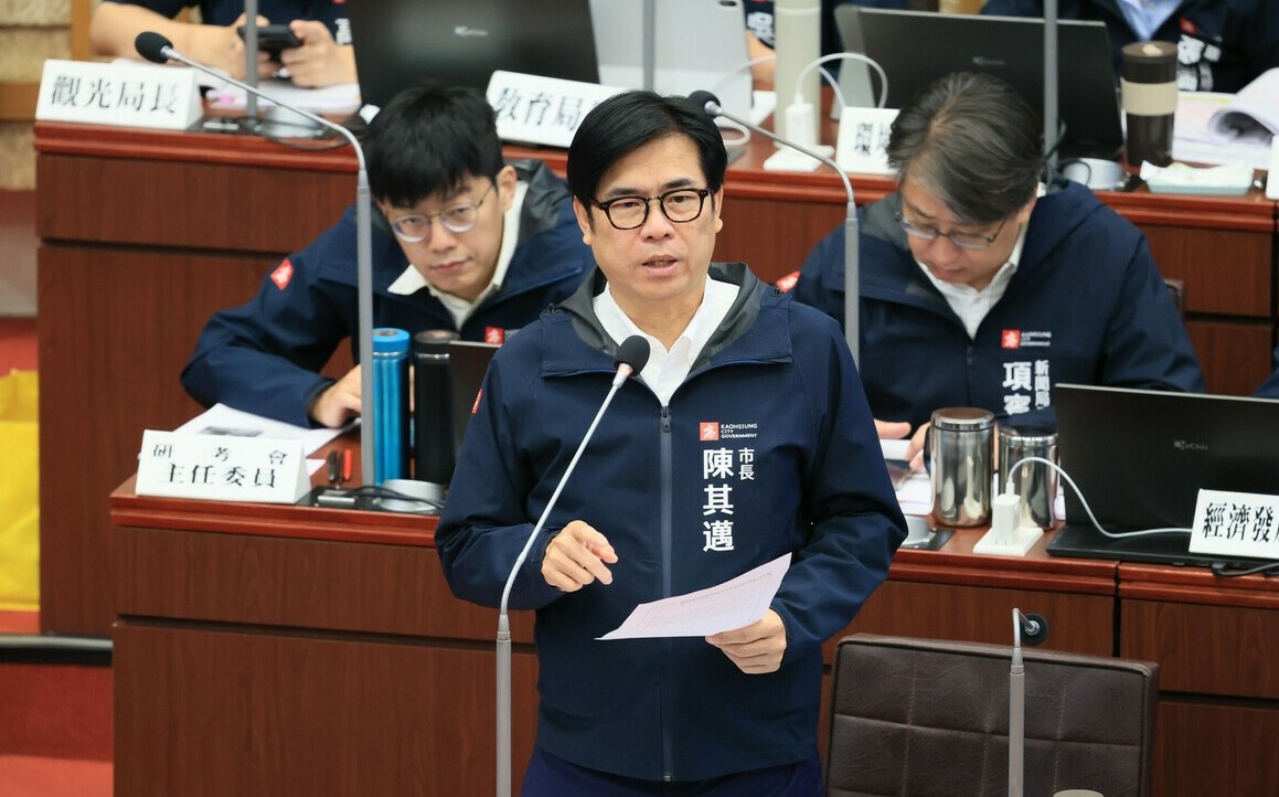 「德不孤，必有鄰」   陳其邁喊：高市挺台灣、高市挺高市！ 