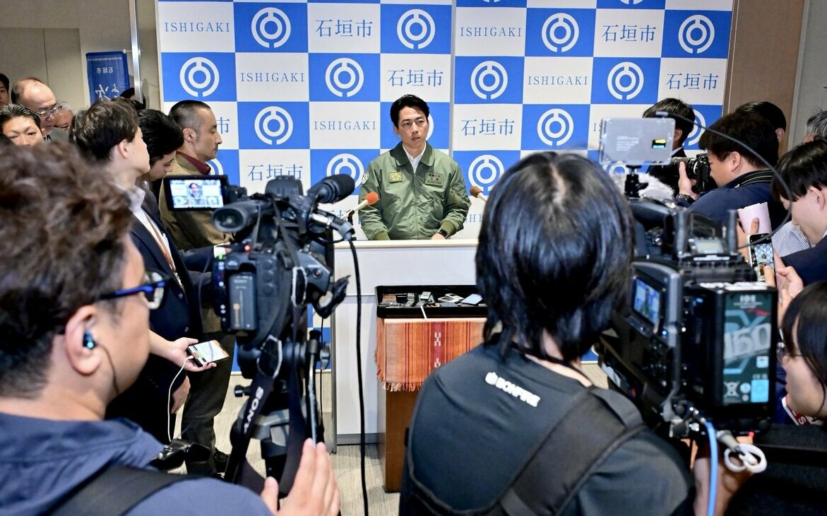 日本防衛重心轉向台灣周邊  防相視察宮古、石垣島