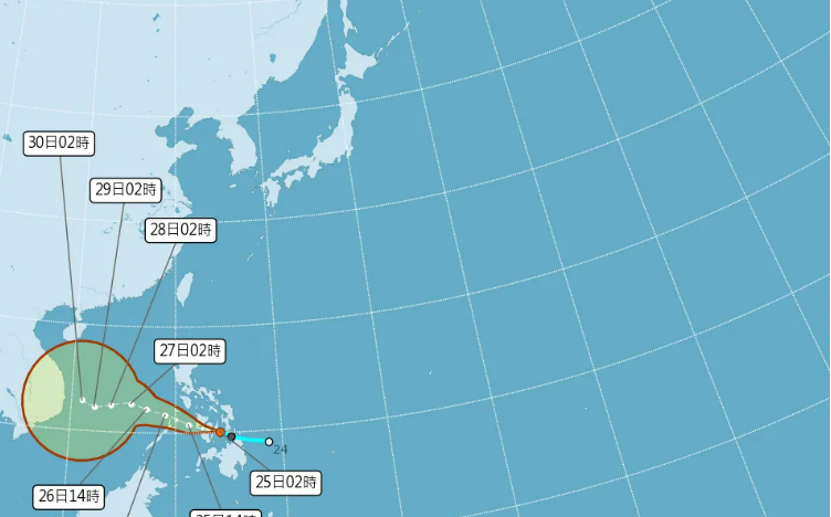 天琴颱風最快今晚生成!暴風半徑恐擴大 對台影響曝