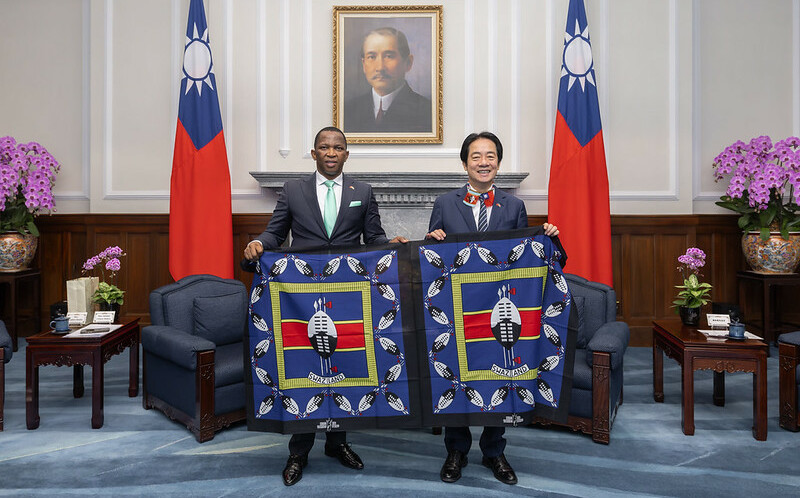 接見史瓦帝尼眾議長  賴清德：讓史國成為台灣連結非洲市場的重要基地