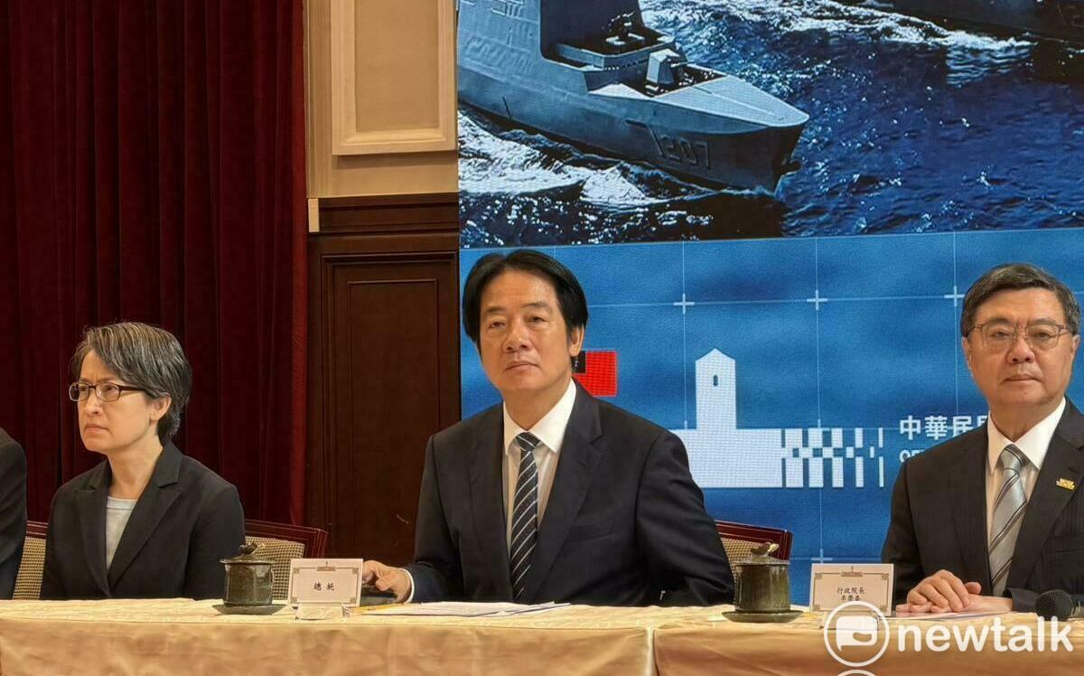 1.25兆國防預算與川習通話無關 賴清德：沒實力的和解容易淪為投降