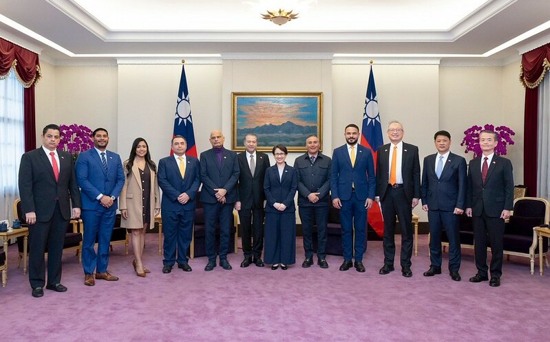 接見巴拿馬、丹麥議員訪團 蕭美琴:台灣知道自己不孤單