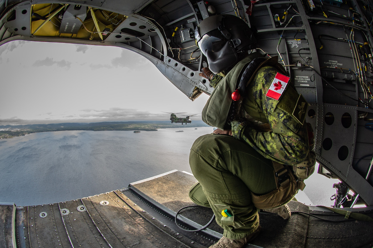 加拿大空軍。 圖：翻攝自@RCAF_ARC 